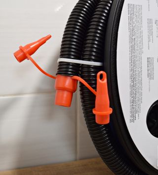 Bomba infladora de pie, Intex, con 3 boquillas