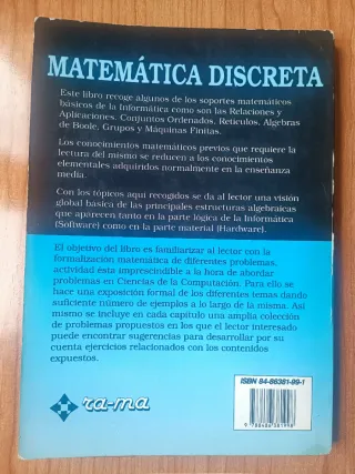 Matemática Discreta: Grupos y Máquinas Finitas