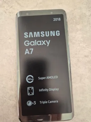 Samsung Galaxy A7 2018 Negro