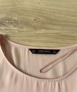 Blusa rosa polvoriento escote barco