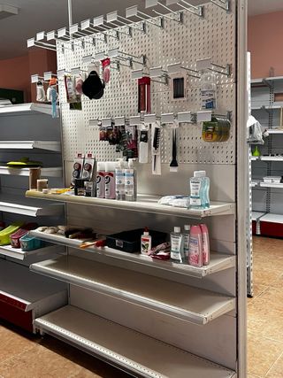 Estanterías de Supermercado Metálicas