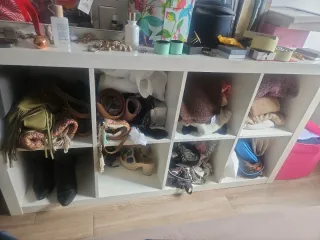 Estantería modular blanca