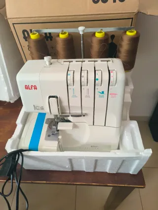 Remalladora Alfa Overlock 8707 Nueva