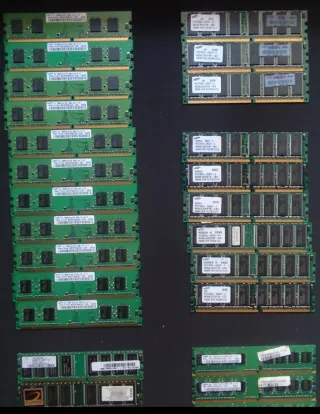 Módulos Memoria RAM PC variados