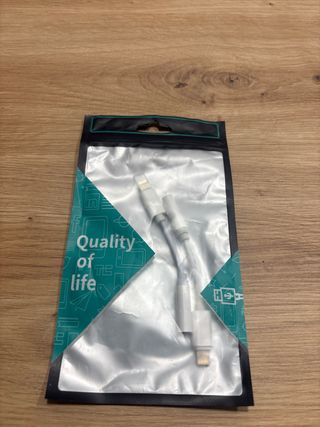 Adaptador Cable Auriculares iPhone