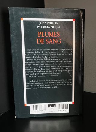Plumes de sang de John Philpin e Patricia Sierra