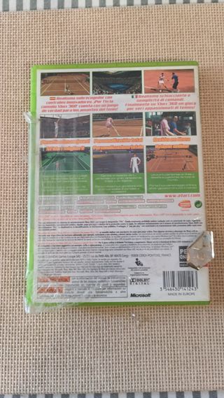 3 juegos de XBOX 360 Precinto con defectos TENNIS