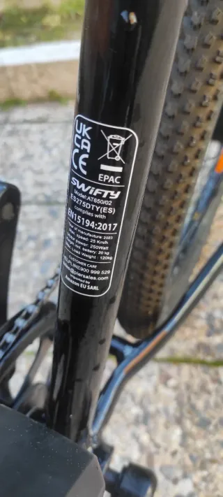 Bicicleta Eléctrica Swifty