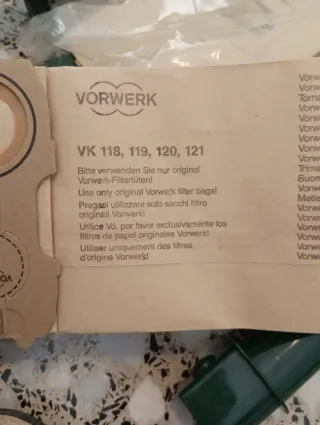 Accesorios Vorwerk 121 Aspiradora