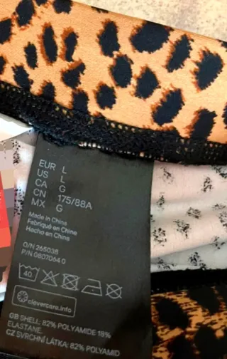 Leggings Animal Print Talla XXXL