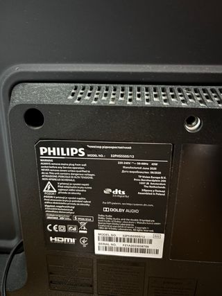 Televisor Philips Negro