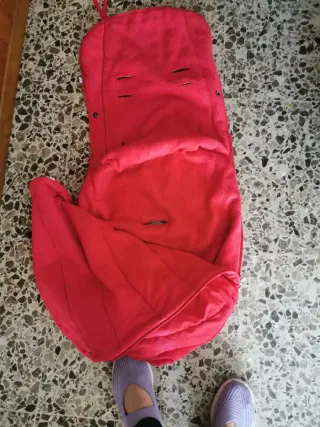 Saco Maclaren rojo para silla de paseo