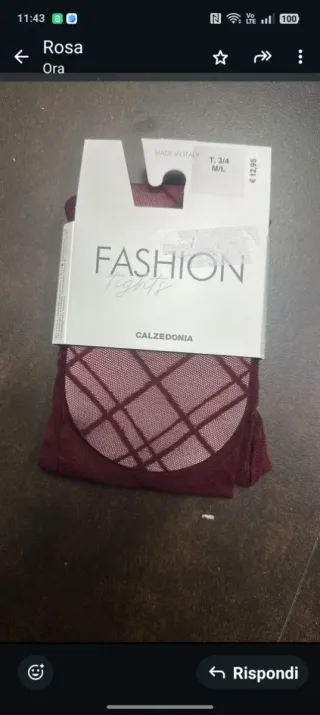 Calze Calzedonia 3/4 Vinnaccia