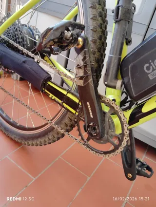 Bicicleta de montaña Eléctrica Scott  Talla M.