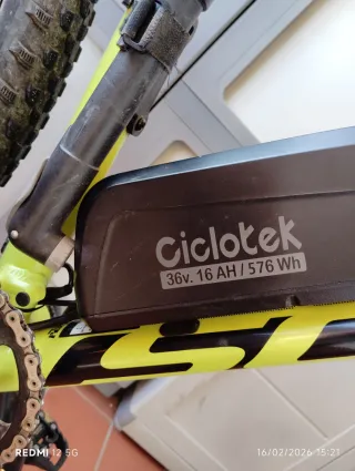 Bicicleta de montaña Eléctrica Scott  Talla M.