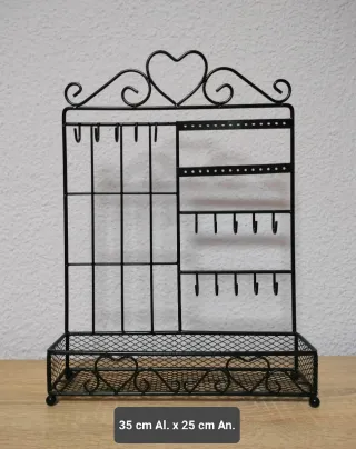 Organizador de bisutería metálico