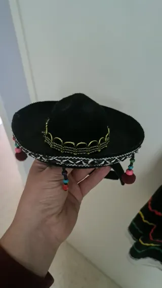 Disfraz Mexicana Niña Talla 7-9
