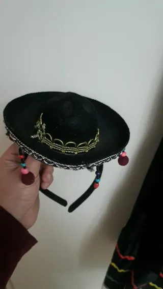 Disfraz Mexicana Niña Talla 7-9