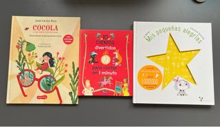 Lote 3 libros infantiles