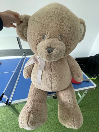 Oso Peluche Artesavi Gris 90cm