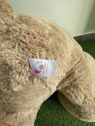 Oso Peluche Artesavi Gris 90cm