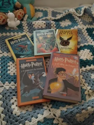Harry Potter saga 1,2,3,4 y El legado maldito
