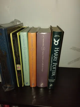 Harry Potter saga 1,2,3,4 y El legado maldito
