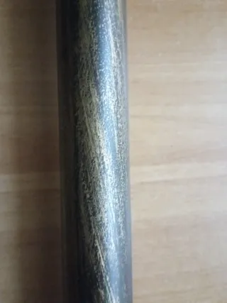 Barra Cortina Metal y terminal del Leroy Merlín.