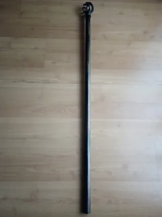 Barra Cortina Metal y terminal del Leroy Merlín.