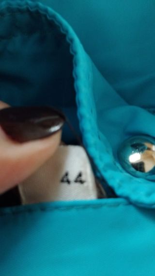 Giubbotto donna BF double face blu/multicolor