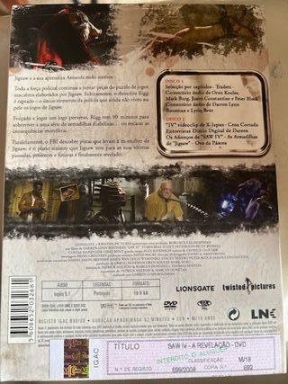 Saw 4 - A Revelação, Edição Especial 2 Discos