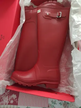 Botas Hunter Talla 37 Negras