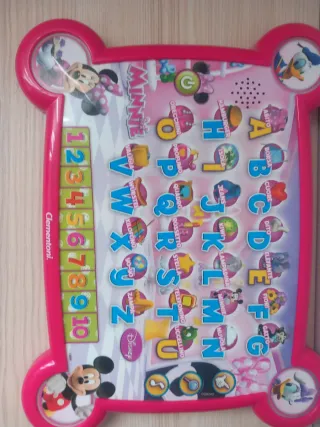 Alfabetiere Clementoni Minnie e Topolino Parlante