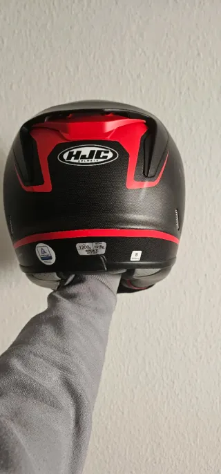 Casco HJC RPHA 11 Negro Rojo