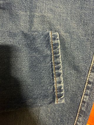 Pantaloni boyfriend Subdued blu