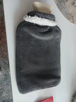 Bolsa de agua caliente forrada