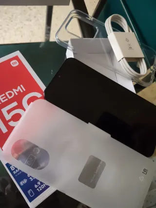 Redmi 15C 5G 128GB 8GB RAM negro