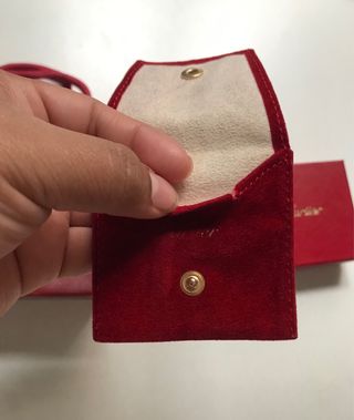 Joyero Cartier Anillo/Joyería Rojo