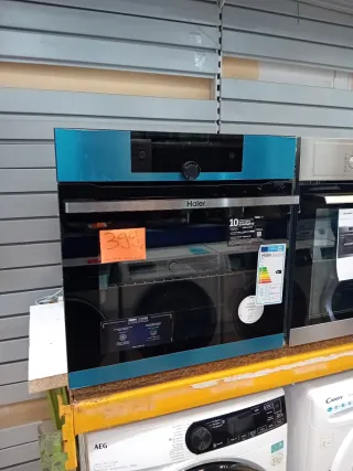 Horno Encastrable Haier Azul