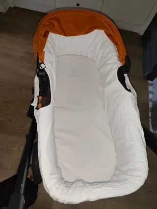 Funda universal capazo blanco