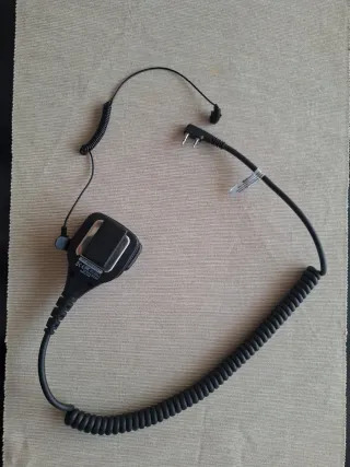 Micrófono Retevis con Auricular para Walkie Talkie