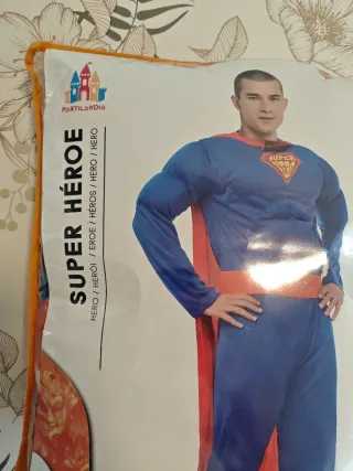 Disfraz Superhéroe Superman Talla L