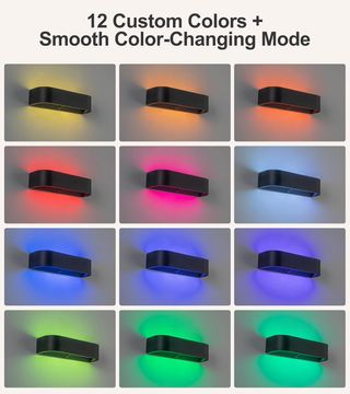 Pack 2 Apliques Pared USB Recargables