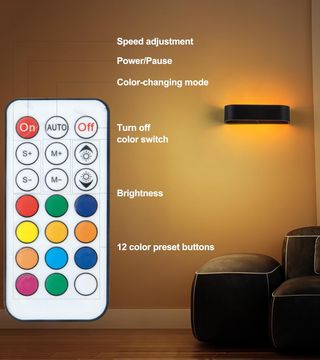 Pack 2 Apliques Pared USB Recargables