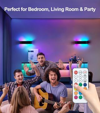 Pack 2 Apliques Pared USB Recargables