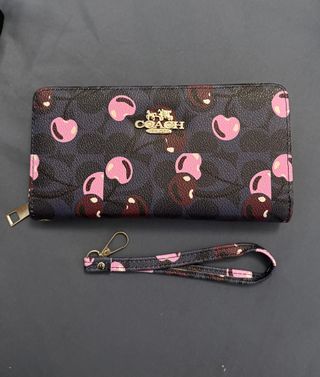 Cartera Cherry Azul y Rosa