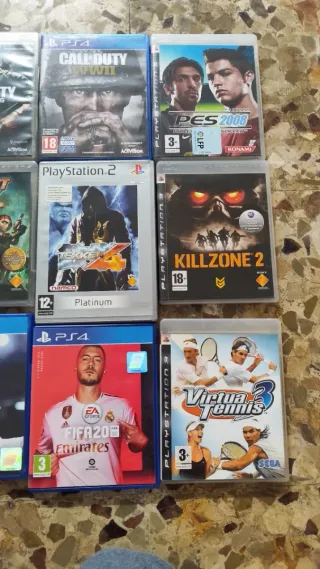 Videojuegos PlayStation 2,3 y 4: Lote Variado