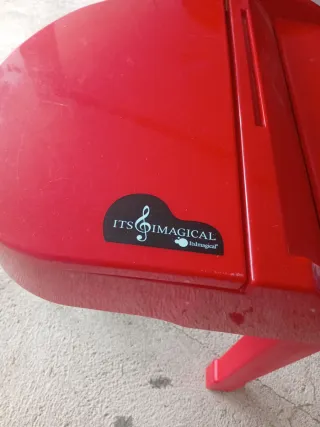 Piano Infantil Imaginarium Rojo