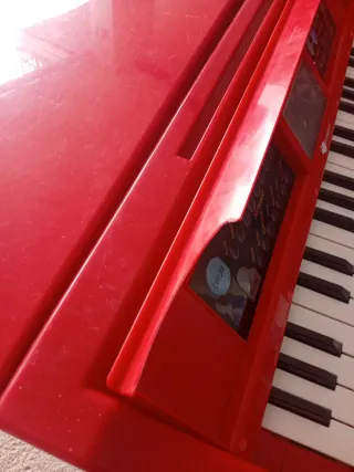Piano Infantil Imaginarium Rojo