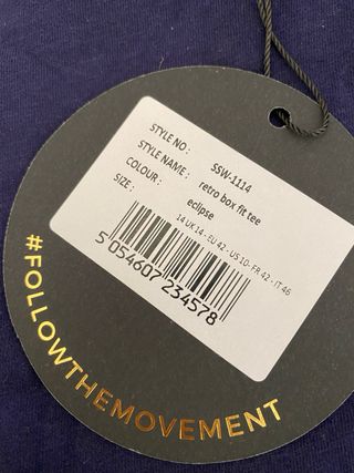 T-Shirt SikSilk Cropped Azul